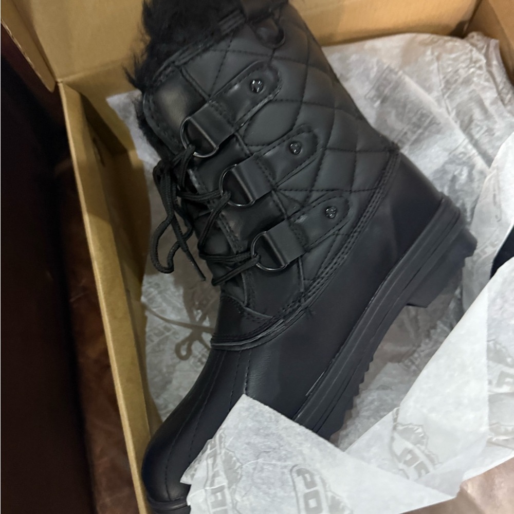 Women's Black Winter Boots